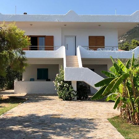 Studio In Villa In Kalloni Direkt Am Meer Bagian luar foto