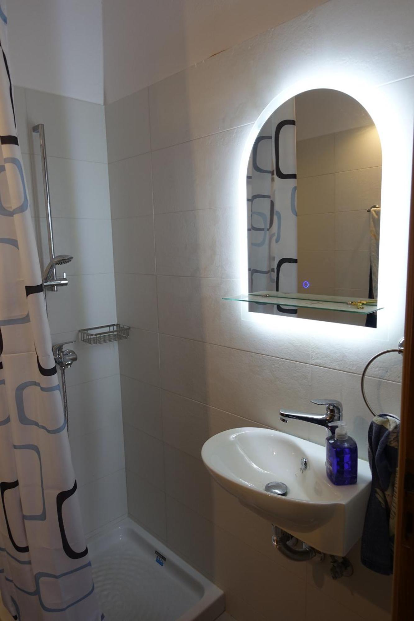 Studio In Villa In Kalloni Direkt Am Meer Bagian luar foto
